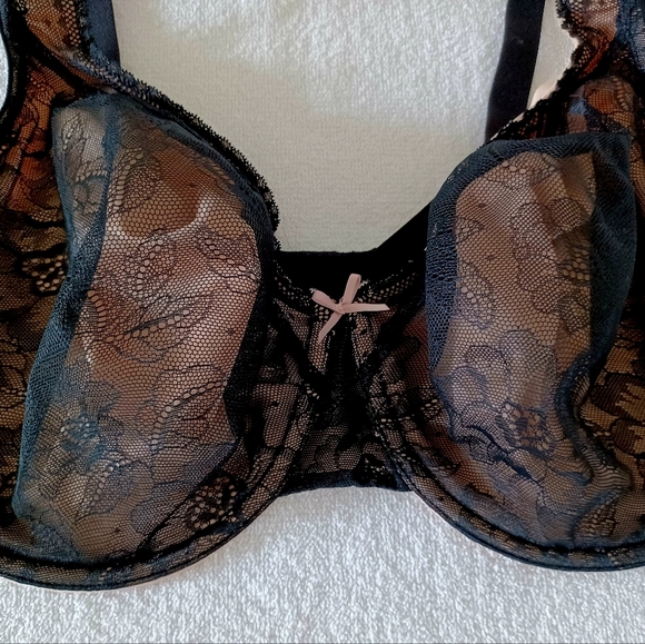 CACIQUE Modern Lace Unlined Full Coverage Bra, size 44D - Picture 10 of 15